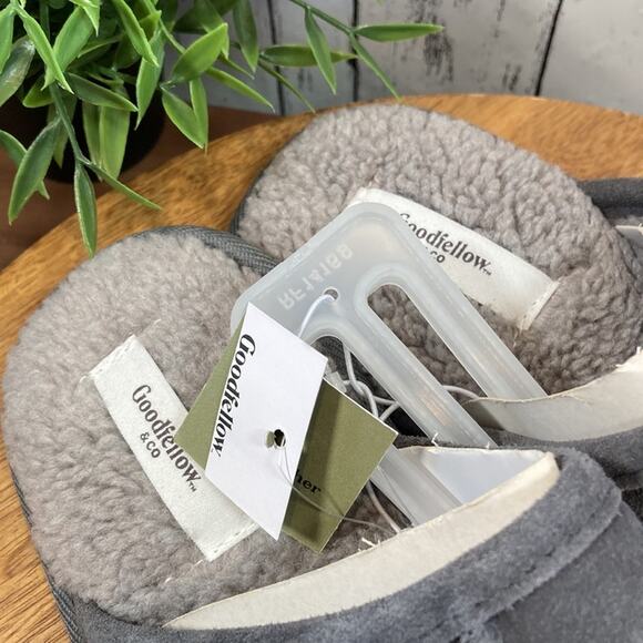 Goodfellow & Co Men's Alex Scuff Slide Leather Slippers Size S(7/8) - Picture 3 of 6